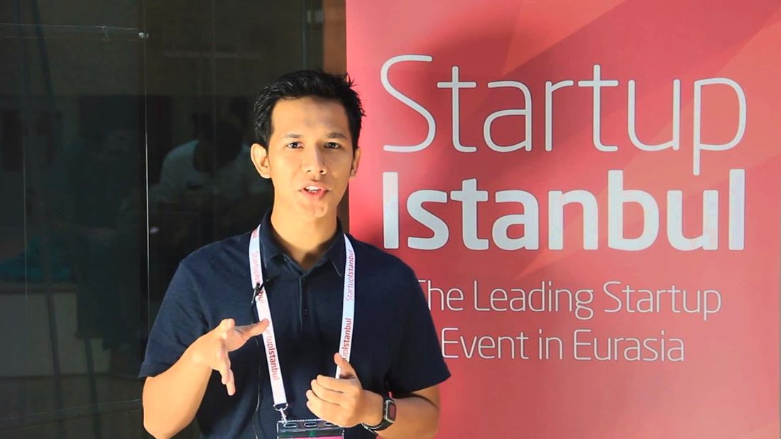 Andika Amri berbicara di Startup Istanbul 2015